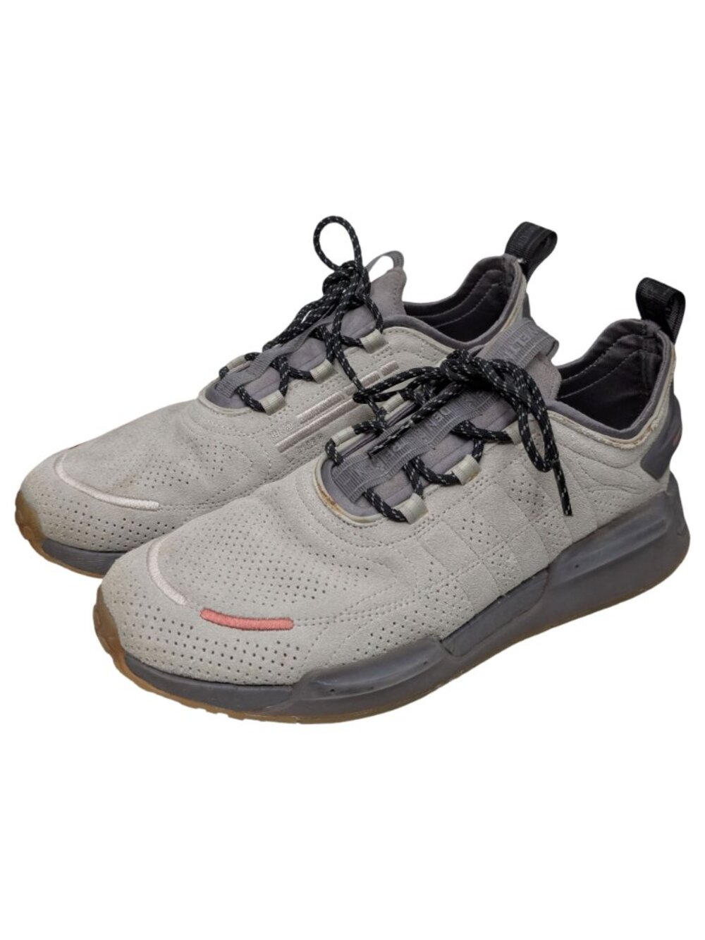 Adidas NMD R1 V3 Shoes Mens Metal Grey GX2091 Lace Up Sneakers Size 9.5 - Picture 6 of 11